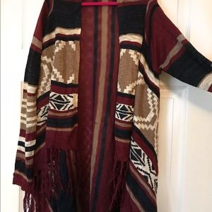 Tribal cardigan